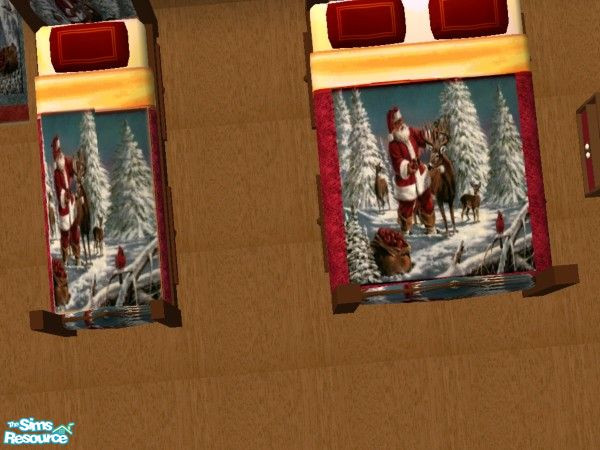 Sims 2 — Something New Christmas-Bedroom - Quilt by ead425 — Single Bedding