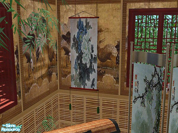 Sims 2 — Chinese painting 1 by huabanzhu — 