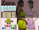 Sims 4 — Laina Cargo Bottom Set by lucidoll — + 12 colors in set! + For Teen, YA, Adult and Elders. + Custom CAS