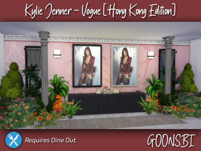 Sims 4 — Kylie Jenner - VOGUE [Hong Kong Edition] by Goonsbi — Kylie Jenner's Vogue Hong Kong Edition magazine, now as a