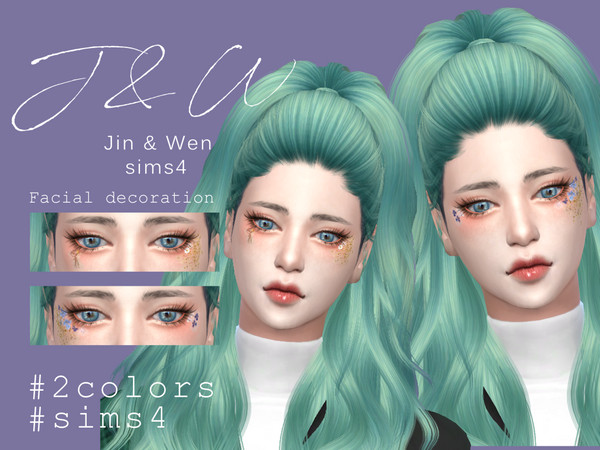 Sims 4 — JW flower blush by JW4 —  2 types 2 colors in blush category summer flowers