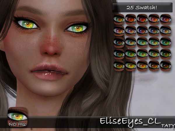 Sims 4 — [Ts4]Taty_EliseEyes_CL by tatygagg — - Female, Male - Human, Alien - Toddler to Elder - Hq Compatible