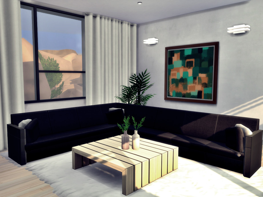 Elegant Contemporary Home, How To Fix The Springs In My Sofa Sims 4