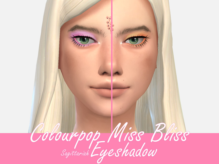 The Sims Resource - Colourpop Miss Bliss Eyeshadow
