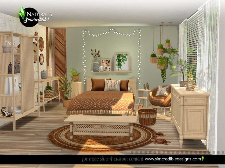 Naturalis Bedroom Madame Sims 4