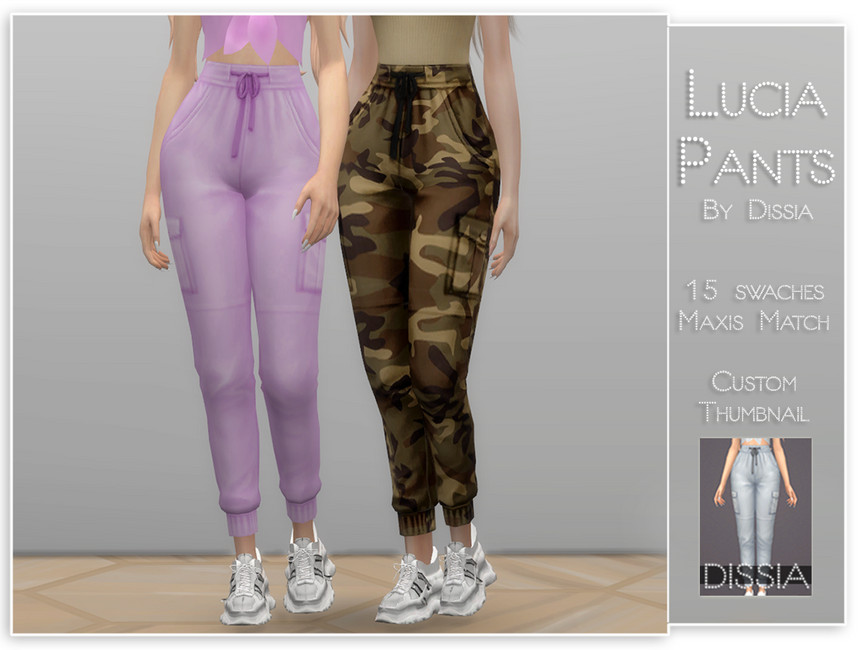 The Sims Resource Lucia Pants
