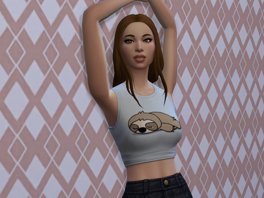 The Sims Resource | Sloth Top [Recolor] - Discover University