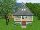 Sims 3 — Modest Beach Cottage (no CC) by lrw7572 — 2 bedroom, 1 bath. Looking to get away from the hustle and bustle of
