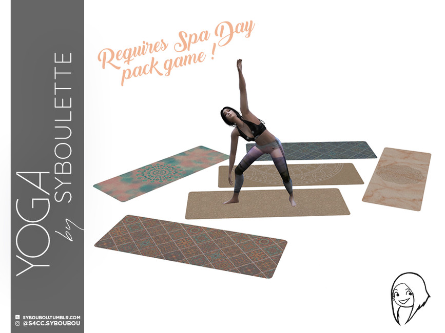 The Sims Resource Yoga Mat (Spa Day required)