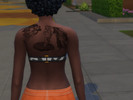 Sims 4 — The Birth of Venus back tattoo by yagna2211 — Another artsy tattoo