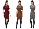 Sims 4 — Recolor Dress Sophie 01 - mesh Sifix needed by Little_Things — Recolor of Dress Sophie by Sifix. Download mesh