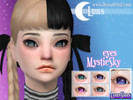 Sims 4 — MysticSky eyes by Luas_Sims — Hi everyone! We have new eyes for You, MysticSky, normal version is here and have