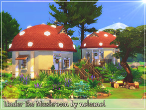 Sims 4 — Under the Mushroom / No CC by nolcanol — Under the Mushroom is a great holiday destination. It is ideal for