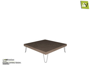 Sims 3 — Ullery Coffee Table by ArtVitalex — - Ullery Coffee Table - ArtVitalex@TSR, Sep 2020
