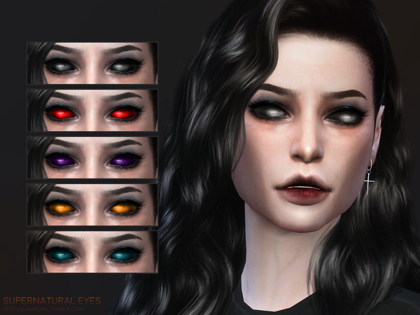 Sims 4 — Supernatural eyes | Simblreen 2020 by sugar_owl — - 10 swatches - hand painted texture - HQ compatible - all