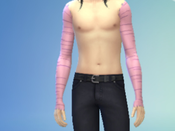 Sims 4 — Dabi right arm by robin-exe — You can download the other arm in my page