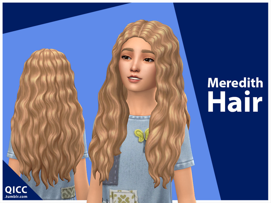 The Sims Resource - Meredith Hair