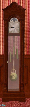 Sims 2 — Cranberry Living Set - Grandfather clock by RhondaBlonda — 