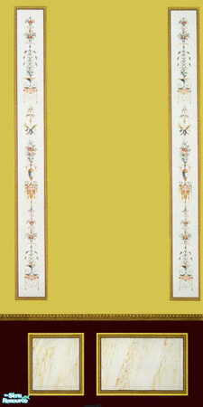 Sims 2 — reveillon piore edge panels by skinflin — 