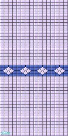 Sims 2 — H is for Huckleberry Fifth Wall by Bittersweet_Symphony — Tile walls made in colors that can be found in a