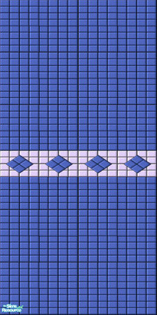 Sims 2 — H is for Huckleberry - Second Wall by Bittersweet_Symphony — Tile walls made in colors that can be found in a