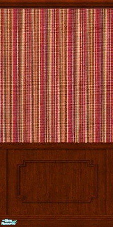 Sims 2 — Cranberry Living Set - Wallpaper by RhondaBlonda — 