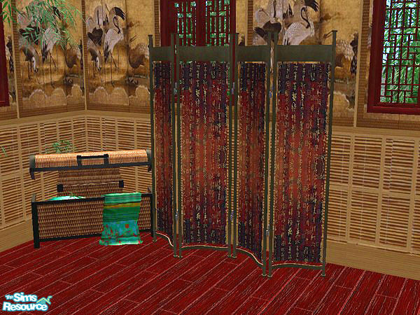 Sims 2 — Chinese screen 3 by huabanzhu — 