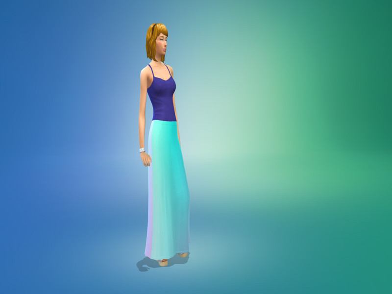 Sims 4 The Sims Resource | Dress Maxis Match by TSR Creator