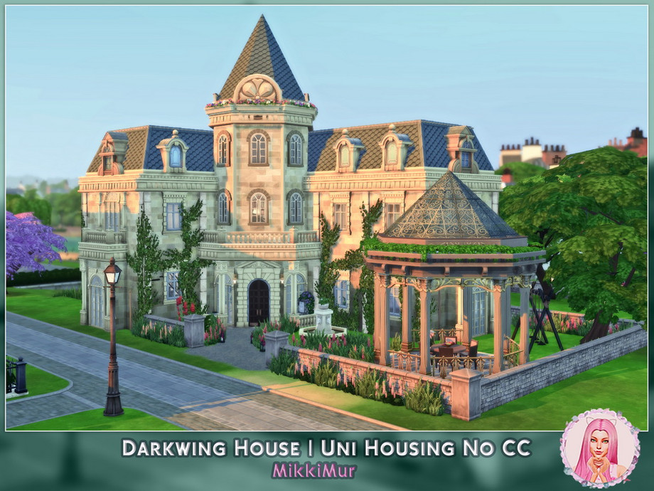 The Sims Resource Darkwing House University Housing No CC