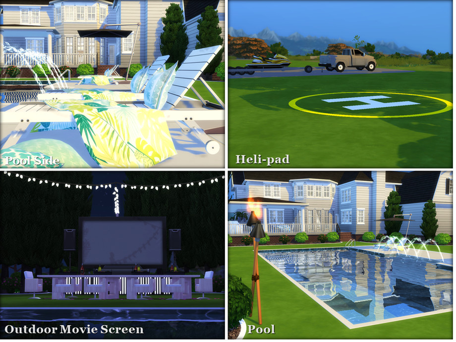 The Sims Resource Hampton Estate - Can You Add A Bathroom To Basement In Sims 4 Cheat