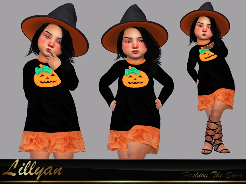 The Sims Resource Halloween Dress Baby