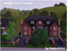 Sims 3 — 1 Highland Avenue by daman19942 — Old money living on one of the neighborhood's most exclusive plots. If you are