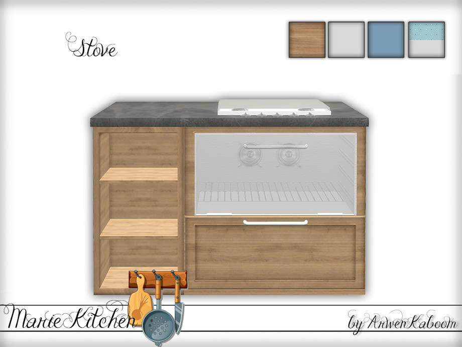 The Sims Resource - Marie Kitchen - Stove