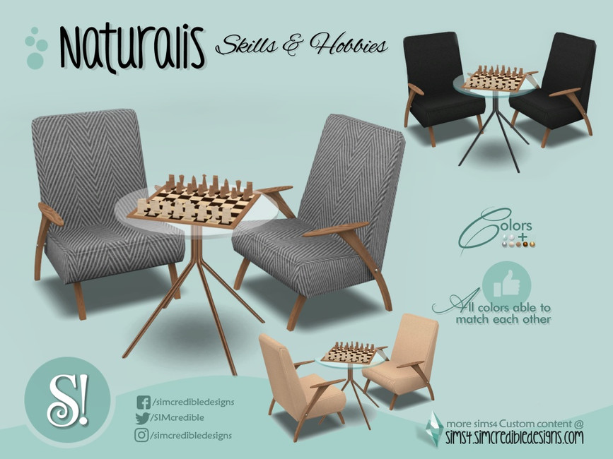 The Sims Resource Naturalis Chess table