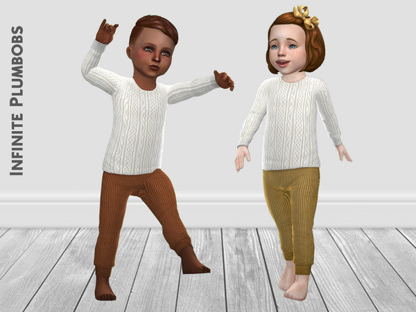 Sims 4 — IP Toddler Corduroy Leggings by InfinitePlumbobs — -Toddler Corduroy Leggings for those cold Fall and Winter
