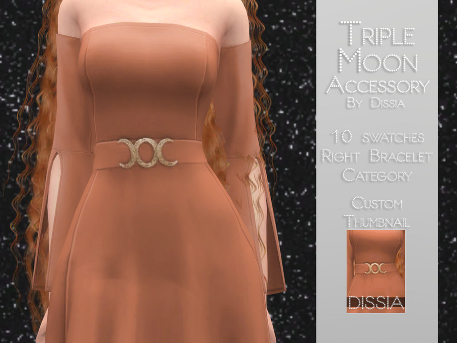 The Sims Resource - Triple Moon Accessory