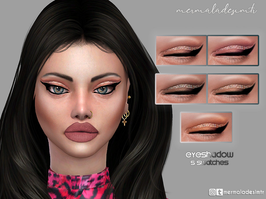 The Sims Resource - Eyeshadow MM13