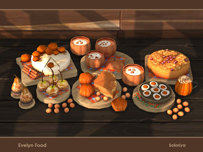 sims 4 custom content food