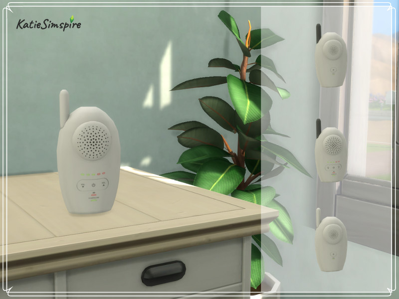 Sims 4 Audio Baby Monitor by Katiesimspire