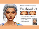 Sims 4 — Yabppi_wrinkles overlay_forehead 01 by Yabppi — Hope you enjoy :3