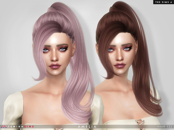 The Sims Resource - Amelia ( Hair 133 )