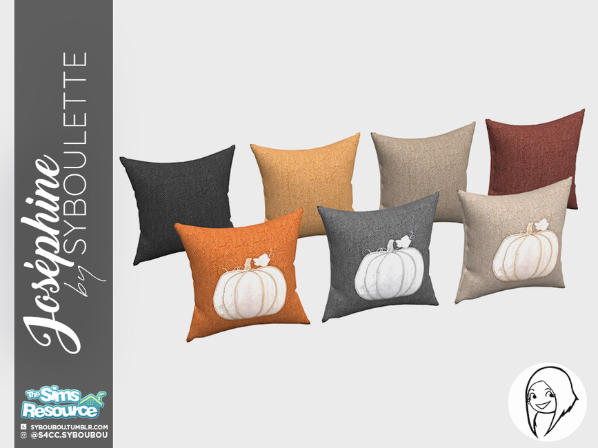 The Sims Resource Josephine Throw Pillow