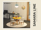 Sims 4 — Samara Line by ImFromSixam — Hey guys, I am very happy to share with you my new Line, this is a collection of 6