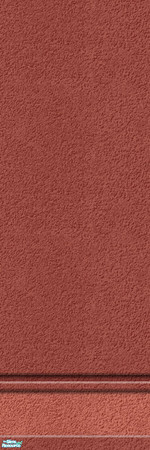 Sims 2 — Studio K Stucco 02 - Burnt Coral by StudioKhagerks — 