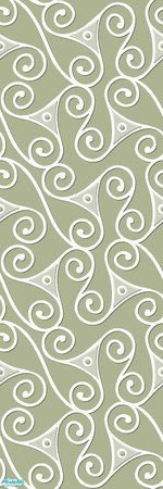 Sims 2 — Studio K Triangle Swirl - Sagebrush by StudioKhagerks — 