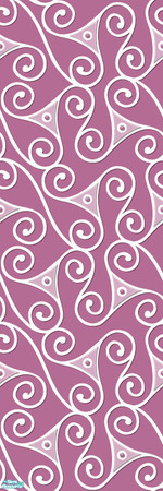 Sims 2 — Studio K Triangle Swirl - Orchid by StudioKhagerks — 