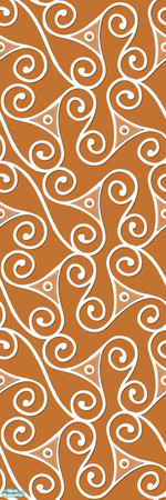 Sims 2 — Studio K Triangle Swirl - Light Mocha by StudioKhagerks — 