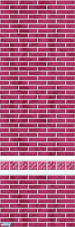 Sims 2 — Studio K Subway - Raspberry by StudioKhagerks — 