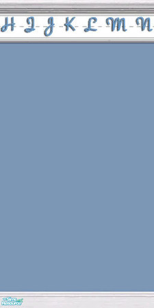 Sims 2 —  by alechan — Part of \"Elemental Letters\" Wallpaper set. From H to N