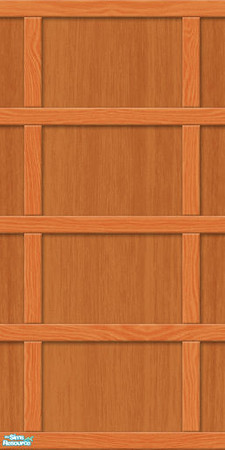 Sims 2 — Studio K Wood 08 - Oriental Ginger by StudioKhagerks — 